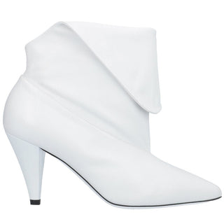 Givenchy Bottine Show 80 Foldable Ankle Fashion Bootie White Women's 39 / 8.5