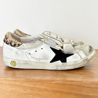 Golden Goose Super Star Old School Calf Hair Sneakers White Girls 33 / 1.5 Youth