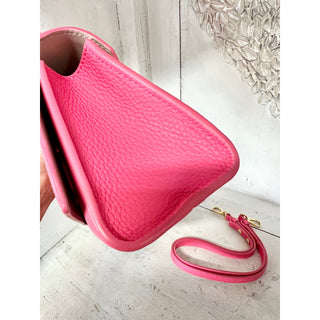 Louis Vuitton Taurillon Leather Twist One Handle BB Handbag Dragon Fruit