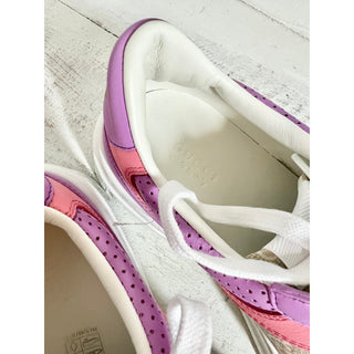 NWT Gucci GG Low Top Chunky Platform Sneakers Purple/White Women's Size 41/10.5