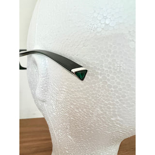 NWT Boucheron Rectangle Shape BOU 3 Optical Eyeglass frames Green Women's