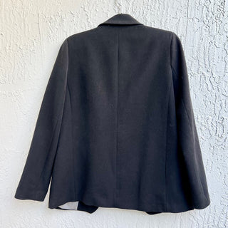 Xirena Long Sleeve Notch Lapel Lined Blazer Jacket Black Women's Size Small