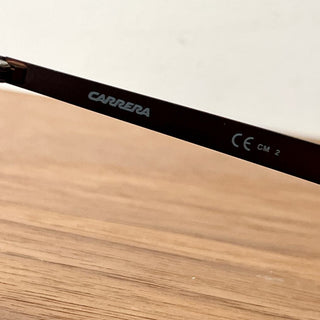 NWT Carrera Full Rim Square Brushed Metal Sunglasses Brown Men's 5020/S