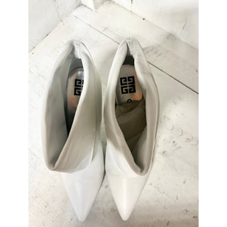 Givenchy Bottine Show 80 Foldable Ankle Fashion Bootie White Women's 39 / 8.5