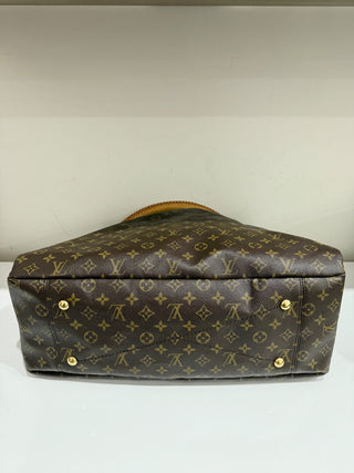 Louis Vuitton Monogram Canvas Artsy GM Shoulder Tote Handbag Brown