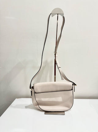 Kate Spade Spencer Court Lavinia Leather Medium Crossbody Bag Cream