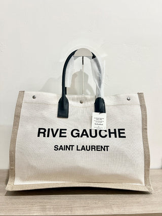 Saint Laurent rive gauche tote bag