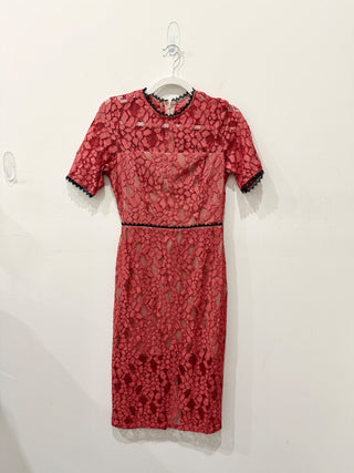 Alexis lace midi dress, M