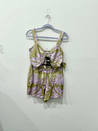 Alexis pattern set: top and shorts, M