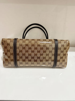 Gucci coated canvas tote bag