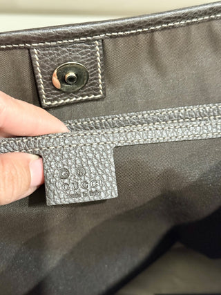 Gucci coated canvas tote bag