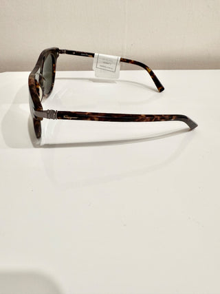 Salvatore Ferragamo SF787S Full Rim Sunglasses Havana Tortoise