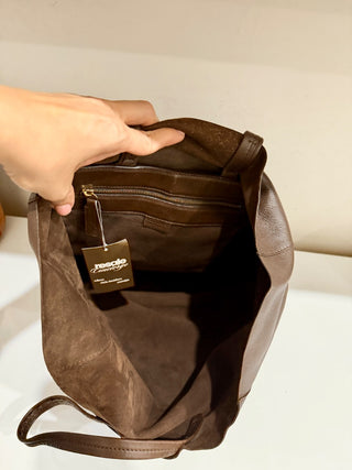 Celine cabas vertical large tote bag lamb leather