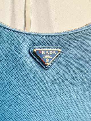 Prada re-edition 2005 saffiano leather shoulder bag
