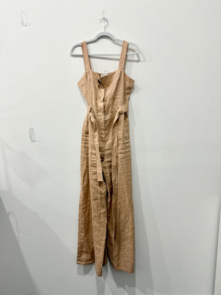 A.L.C. caramel sleeveless jumpsuit, 10
