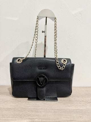 Valentino by Mario Valentino leather shoulder bag with chain