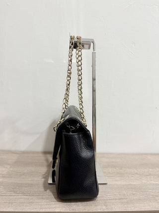Valentino by Mario Valentino leather shoulder bag with chain