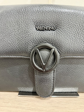 Valentino by Mario Valentino leather shoulder bag with chain