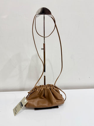 Bottega Veneta The Pouch Mini Leather Shoulder Bag Brown Women's