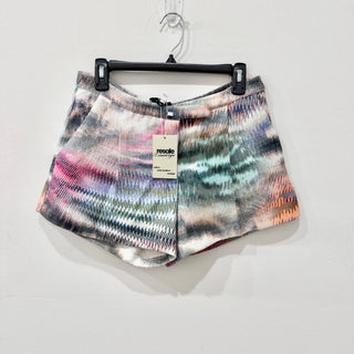 Alexis Tie Dye High Waisted Pleated Trouser Shorts Multi Women's Size Medium