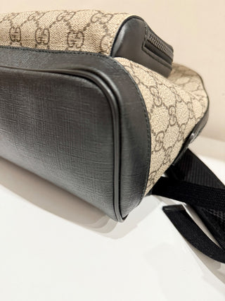 Gucci supreme canvas backpack