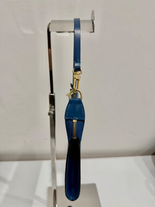 Louis Vuitton Leather 1998 Epi Pochette Accessoires Shoulder Bag Blue Size Small