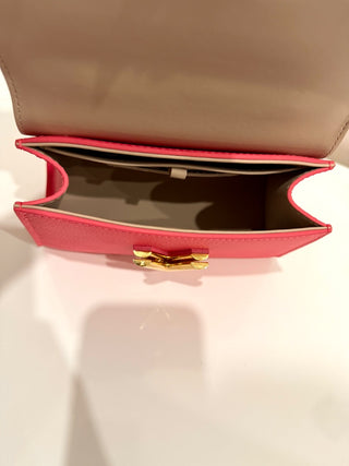 Louis Vuitton Taurillon Leather Twist BB Bag Pink Women's Size Small