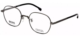 NWOT Hugo Boss 1109/F 9T9 Titanium Temple Optical Frames Rectangle Oval Eyewear