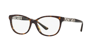 NWT Bvlgari 4126-B Dark Havana Brown Optical Frames Cat Eye Eyeglass