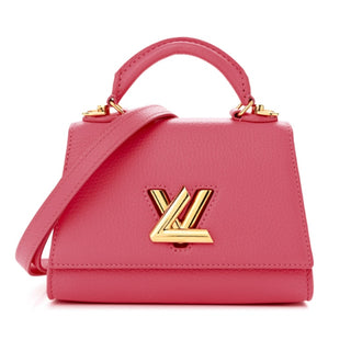 Louis Vuitton Taurillon Leather Twist One Handle BB Handbag Dragon Fruit