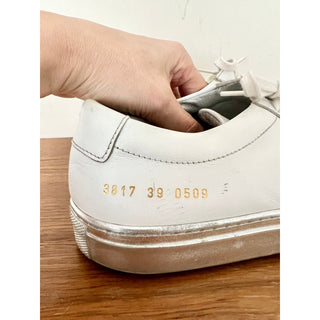 $560 Woman By Common Projects Achillies Sneakers Shoes White Women's Size 39 / 9