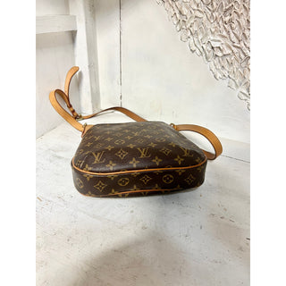 Louis Vuitton Odeon PM Monogram Leather Shoulder Crossbody Messenger Bag Brown