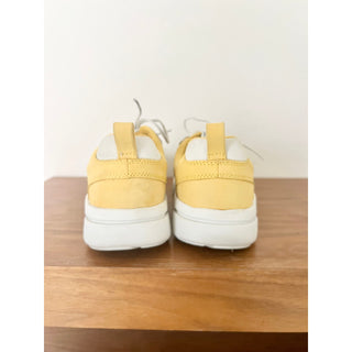 Mark Nason Block West Leather Sneakers Shoes Yellow Women's Size 8.5