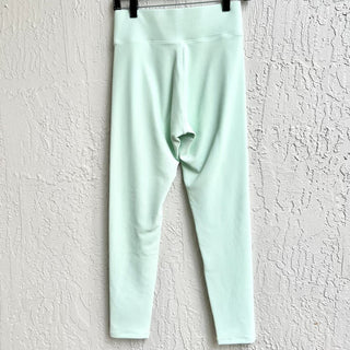 NWT Lacoste x Bandier High Waisted Rib Arielle Leggings Green Women's Medium