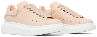 Alexander McQueen Oversized Glitter Chunky Lace-Up Sneakers Pink Women's EU 38
