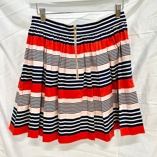 Kate Spade New York Skirt The Rules Striped High Rise A-line Mini Skirt Red US 4