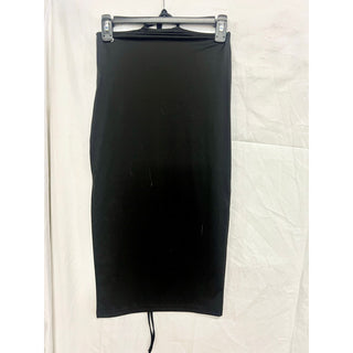 WeWoreWhat Ruched Bandeau Top & Cutout Midi Skirt Set Black Women's Size XS