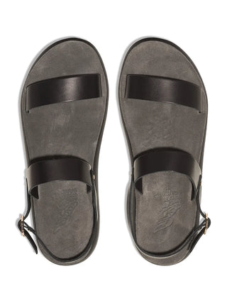 Ancient Greek Sandals Clio Leather Slip On Comfort Flat Sandals Women's US 9