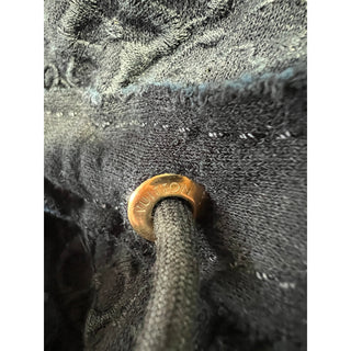 Louis Vuitton Monogram Embroidered Short Sleeve Shift Mini Dress Black Women's 4