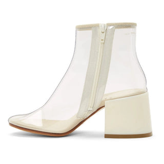 MM6 Maison Margiela SSENSE Exclusive Tranparent PVC Flare Heel Boots Clear EU 37