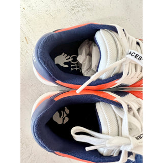 NWOT Off-White Out Of Office Leather Low-Top Sneaker Orange/Blue/White Womens 37