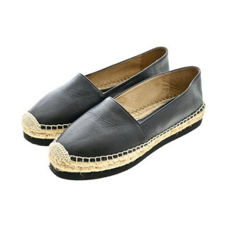 Palomitas by Paloma Barcelo Leather Slip On Espadrilles Flat Shoes Black EU 37