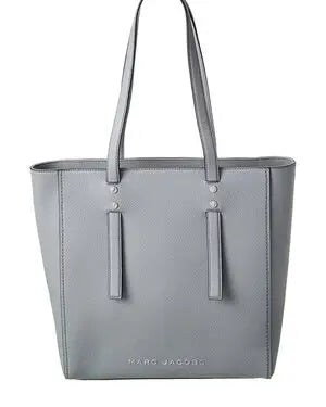 Marc Jacobs Jordan Stud Leather Medium Tote Handbag Cement
