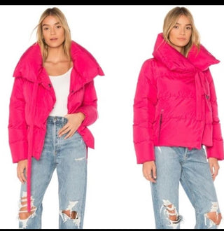 Bacon puffer jacket, S