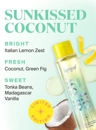 Supergoop! Glow Oil SPF 50 Ultra-Nourishing Body Oil Sunkissed Coconut