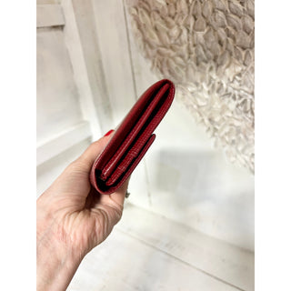 Louis Vuitton Sarah Epi Textured Leather Continental Wallet Castillan Red