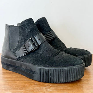 Ash "killer” Womens Black Creeper Platform Ankle Boots Size 36 / 5.5