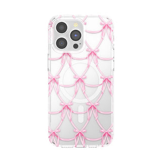 NWT Popsockets Satin Bow Blush iPhone 14 Pro Max Phone Case for MagSafe®