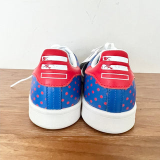 NWT Adidas Stan Smith Polka Dot Leather Trainers Sneakers Blue Red Men Size US 9