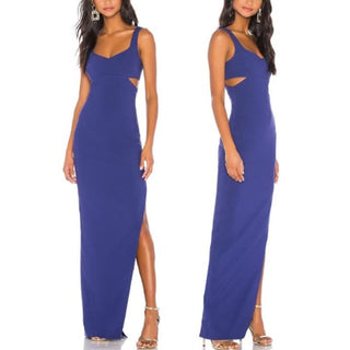 NWT Likely Sleeveless Waist Cutout Lillianna Gown Dress Blueprint Women's Size 0